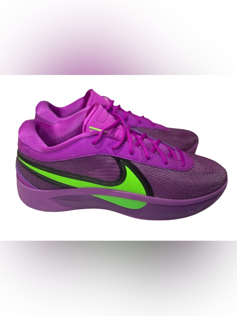 Nike Giannis Freak 6 Purple Green Basketball Shoes Men’s Size 12